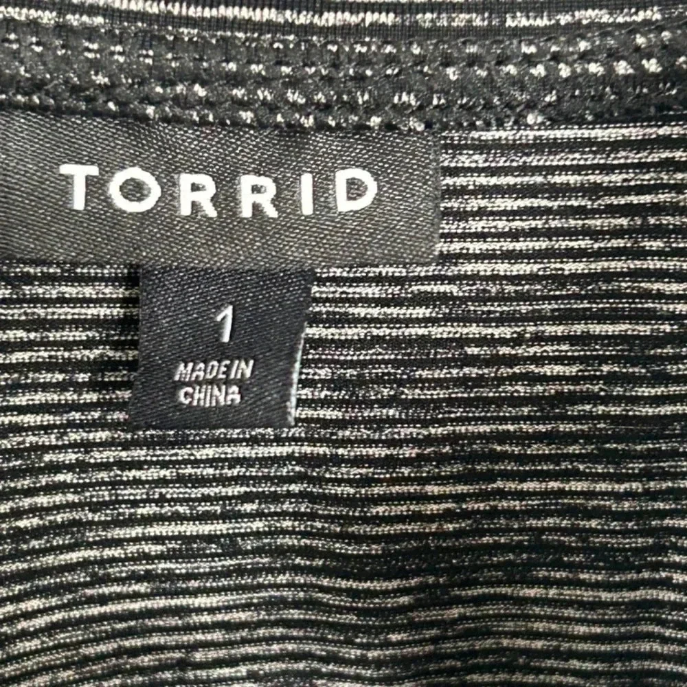 Torrid 1/2 Zip Athletic Jacket For Women Sz 1‎ (1X)